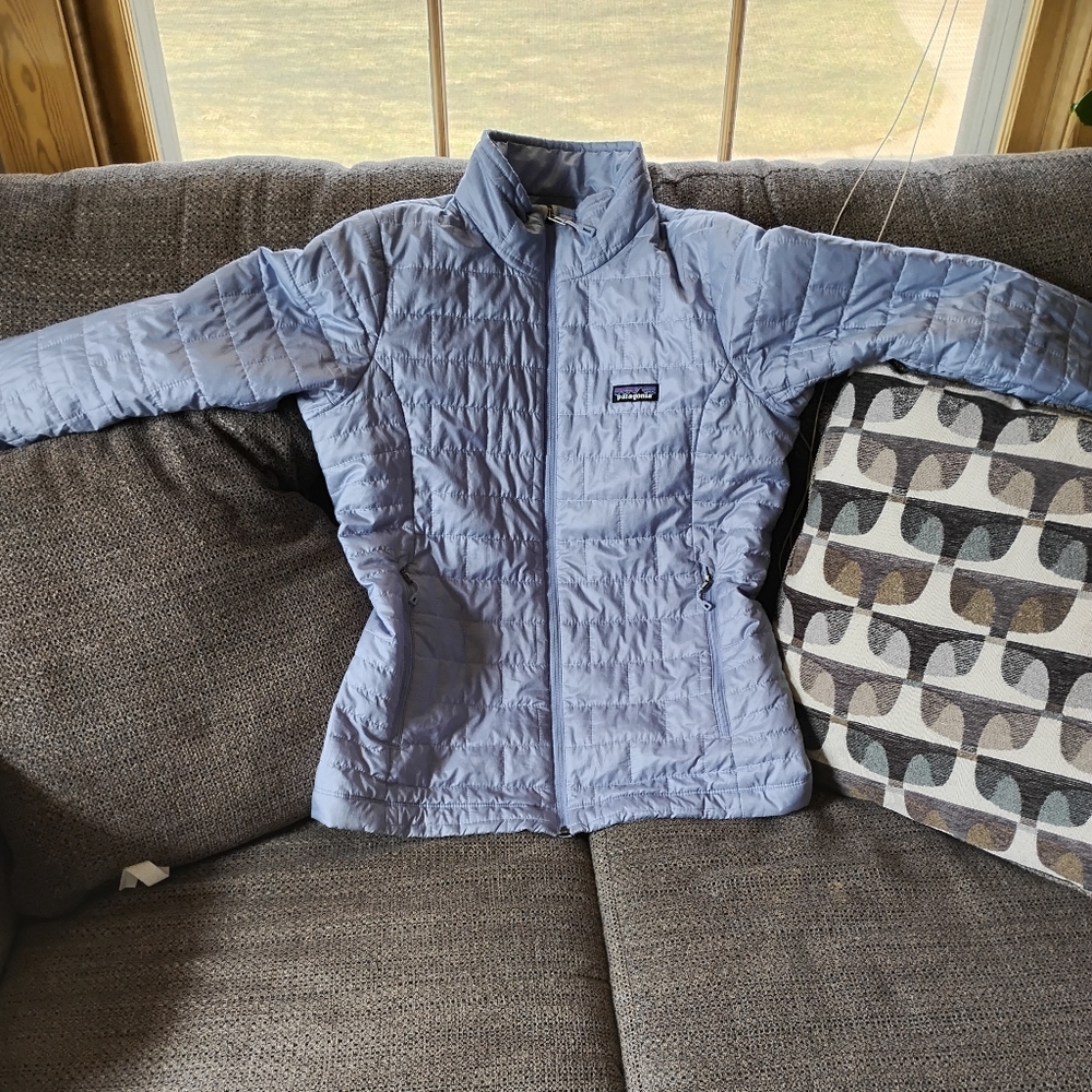 Patagonia Nano Puff Women's M In Light Blue